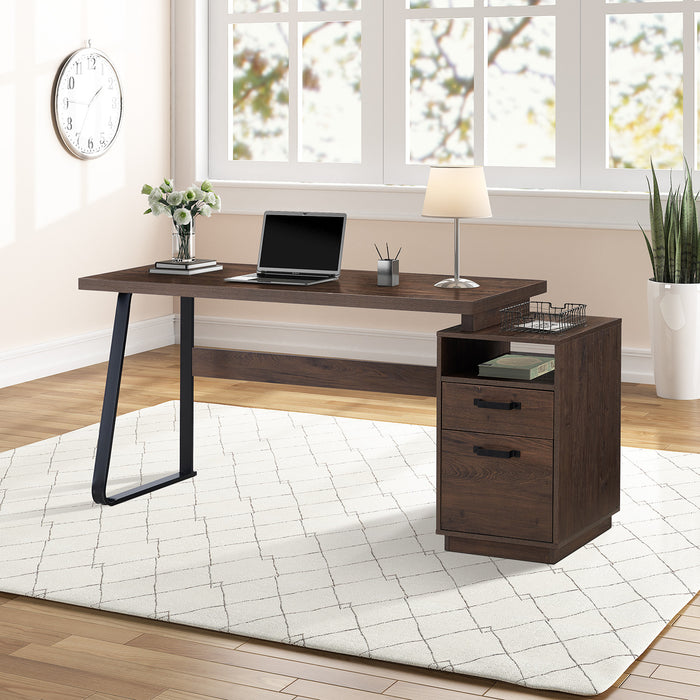 Home Office Computer Desk with Drawers