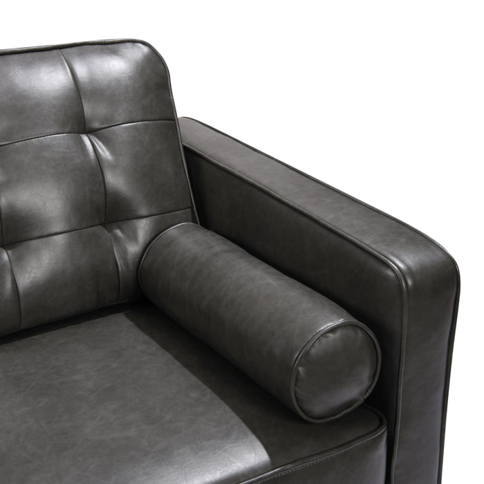 luxury Style European Sofa - Dark grey