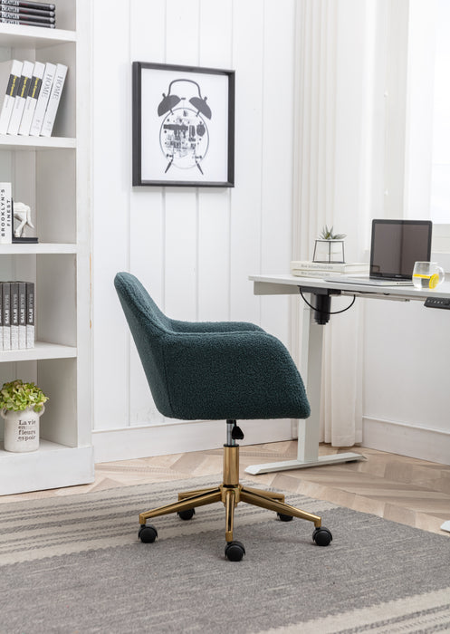 Modern Teddy Home Office Chair - Green