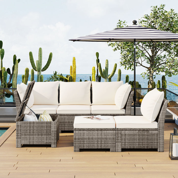 6-Piece Outdoor Set - Beige