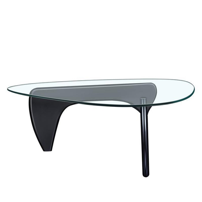 Modern Triangle coffee table for Living Room - Black