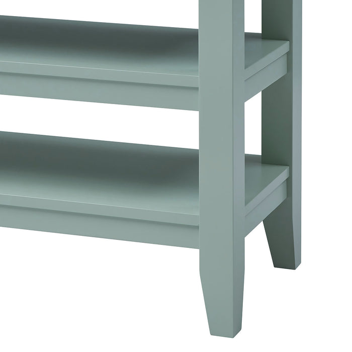 Modern Console Table for Living Room - Green