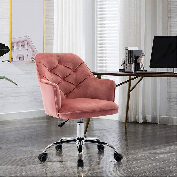 Modern Leisure Arm Chair - Bean red