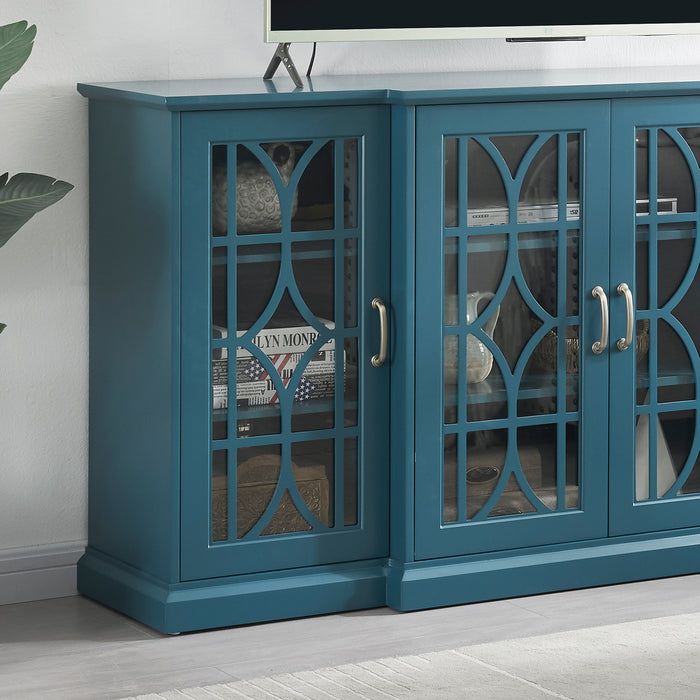 63” TV Stand -Teal Blu