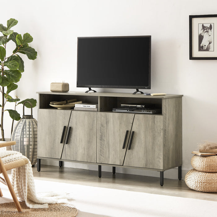 Farmhouse style TV Stand (Grey)