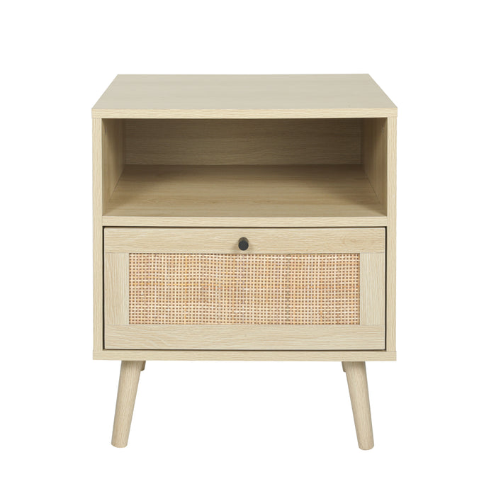 Rattan Nightstand