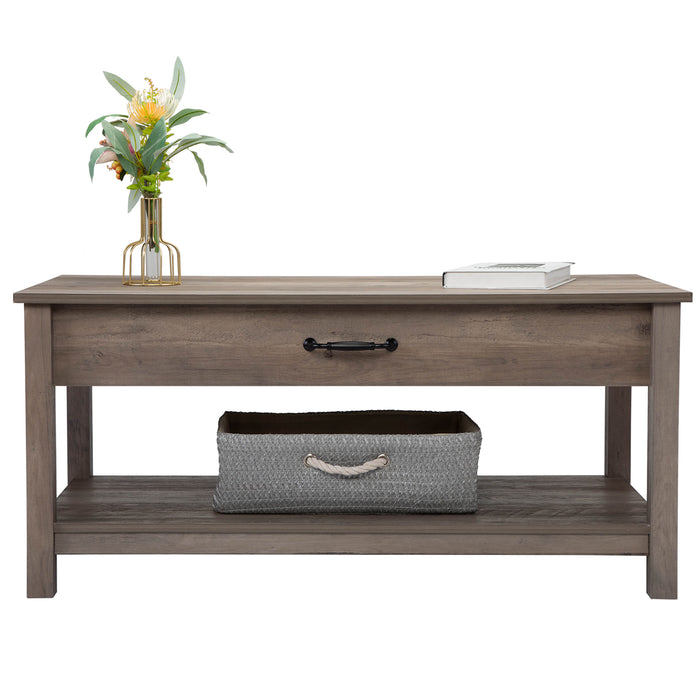 Modern Lifting coffee table for Living Room - Gray