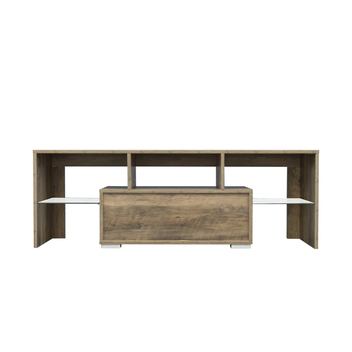 TV Stand with LED RGB Lights -WOOD