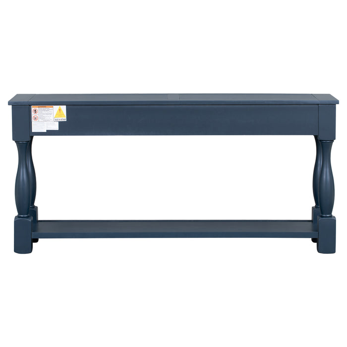 Console Table - Navy Blue