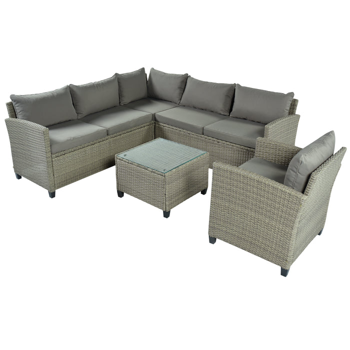 5 Piece Outdoor Conversation Set