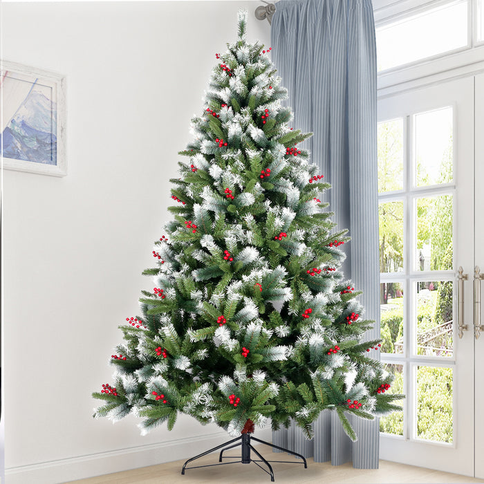 7.5 ft  Christmas Tree with Foldable Stand - Green