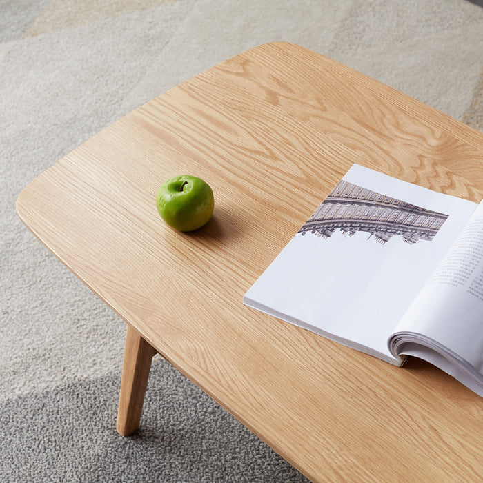 The Natural Wood Coffee Table for Living Room - Oak