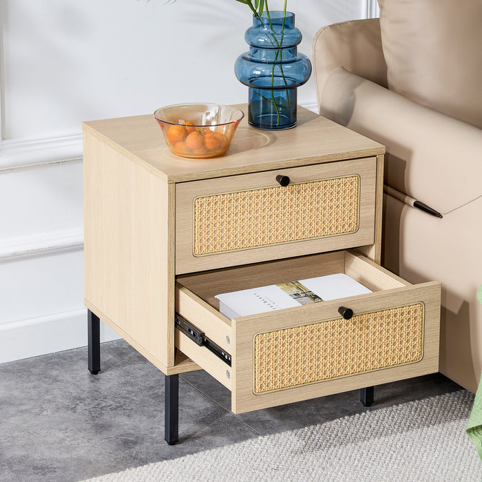 Modern simple storage Nightstand