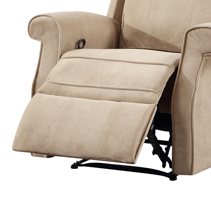 Oversize Modern Upholstered Lounge Manual Recliner Chair