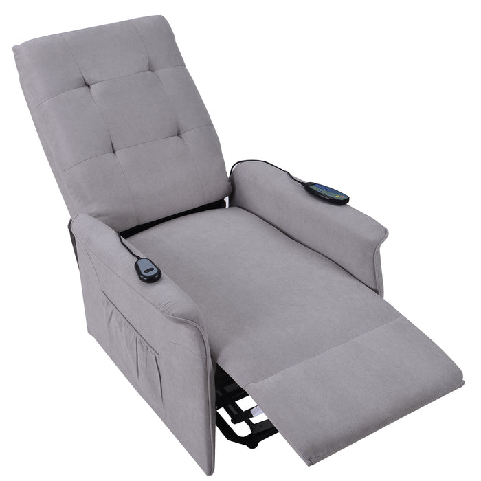 Power Lift Chair with Adjustable Massage Function