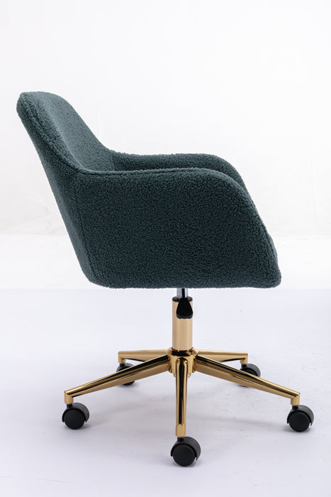 Modern Teddy Home Office Chair - Green