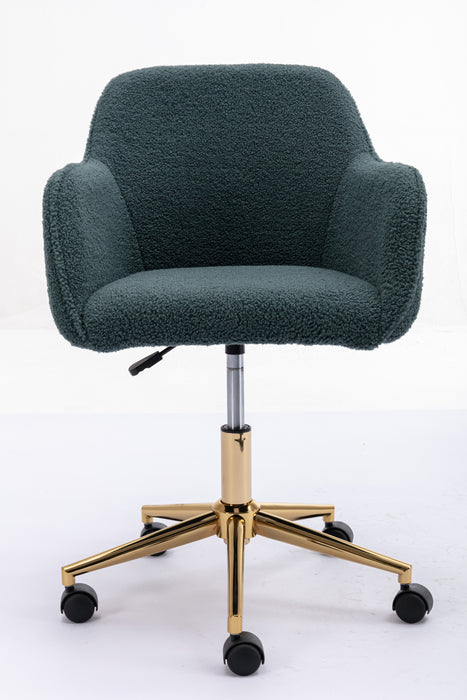 Modern Teddy Home Office Chair - Green