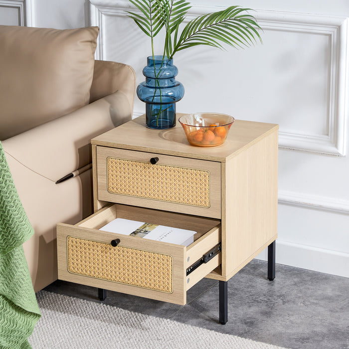 Modern simple storage Nightstand